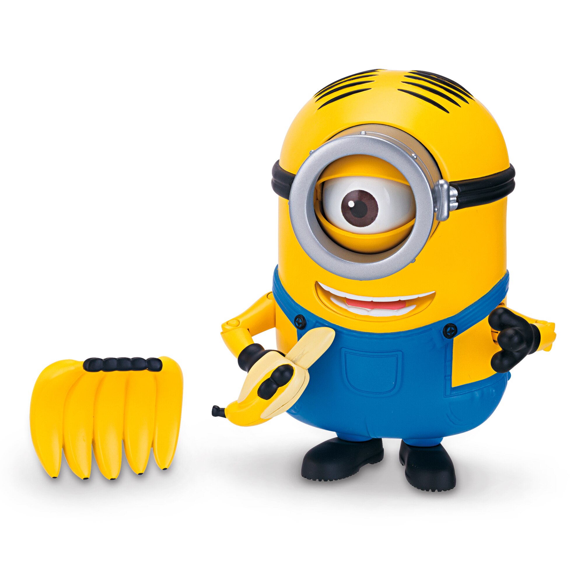 Figurina cu articulatii Minions Stuart cu banana