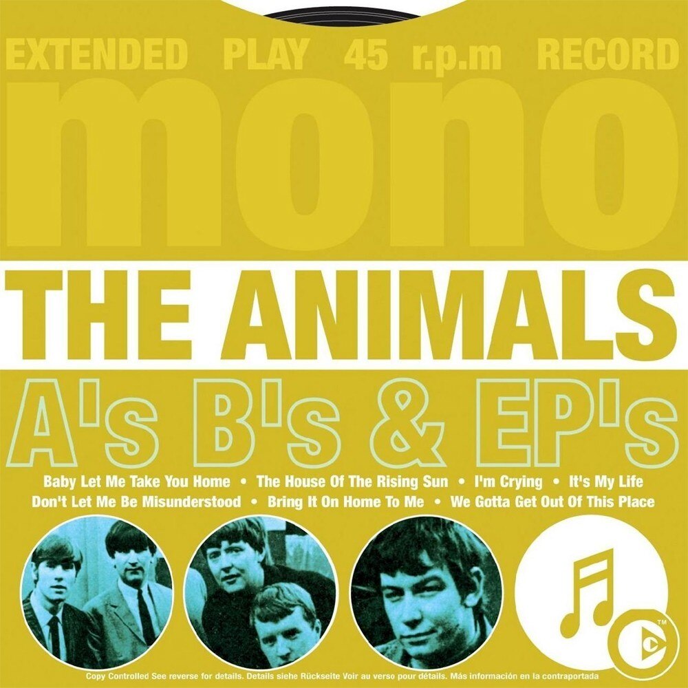 Animals - A's B's & EP's - CD