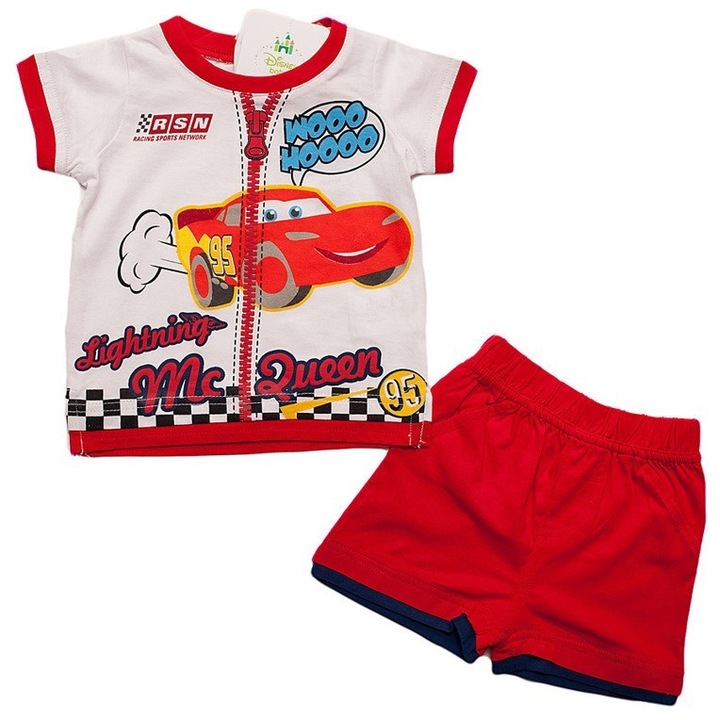 Costum de vara baieti, 80 cm (9-12 luni)