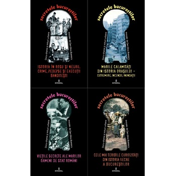 Set 4 carti Secretele Bucurestilor, volumele XXI-XXIV - prezentate de Dan Silviu Boerescu Set 4 carti Secretele Bucurestilor, volumele XXI-XXIV - prezentate de Dan Silviu Boerescu