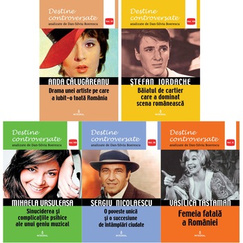 Set 5 carti Destine, volumele VI-X - prezentate de Dan Silviu Boerescu Set 5 carti Destine, volumele VI-X - prezentate de Dan Silviu Boerescu