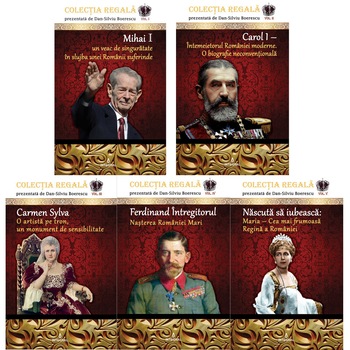 Set 5 carti Colectia Regala, volumele I-V - prezentate de Dan Silviu Boerescu Set 5 carti Colectia Regala, volumele I-V - prezentate de Dan Silviu Boerescu
