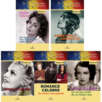 Set 5 carti Romani si romance, volumele XI-XV - prezentate de Dan Silviu Boerescu Set 5 carti Romani si romance, volumele XI-XV - prezentate de Dan Silviu Boerescu