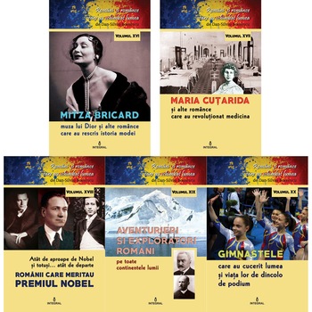 Set 5 carti Romani si romance, volumele XVI-XX - prezentate de Dan Silviu Boerescu Set 5 carti Romani si romance, volumele XVI-XX - prezentate de Dan Silviu Boerescu