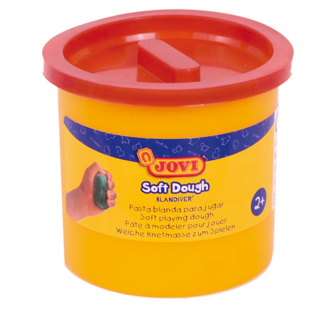 Plastilina Soft rosu neon 110g Jovi