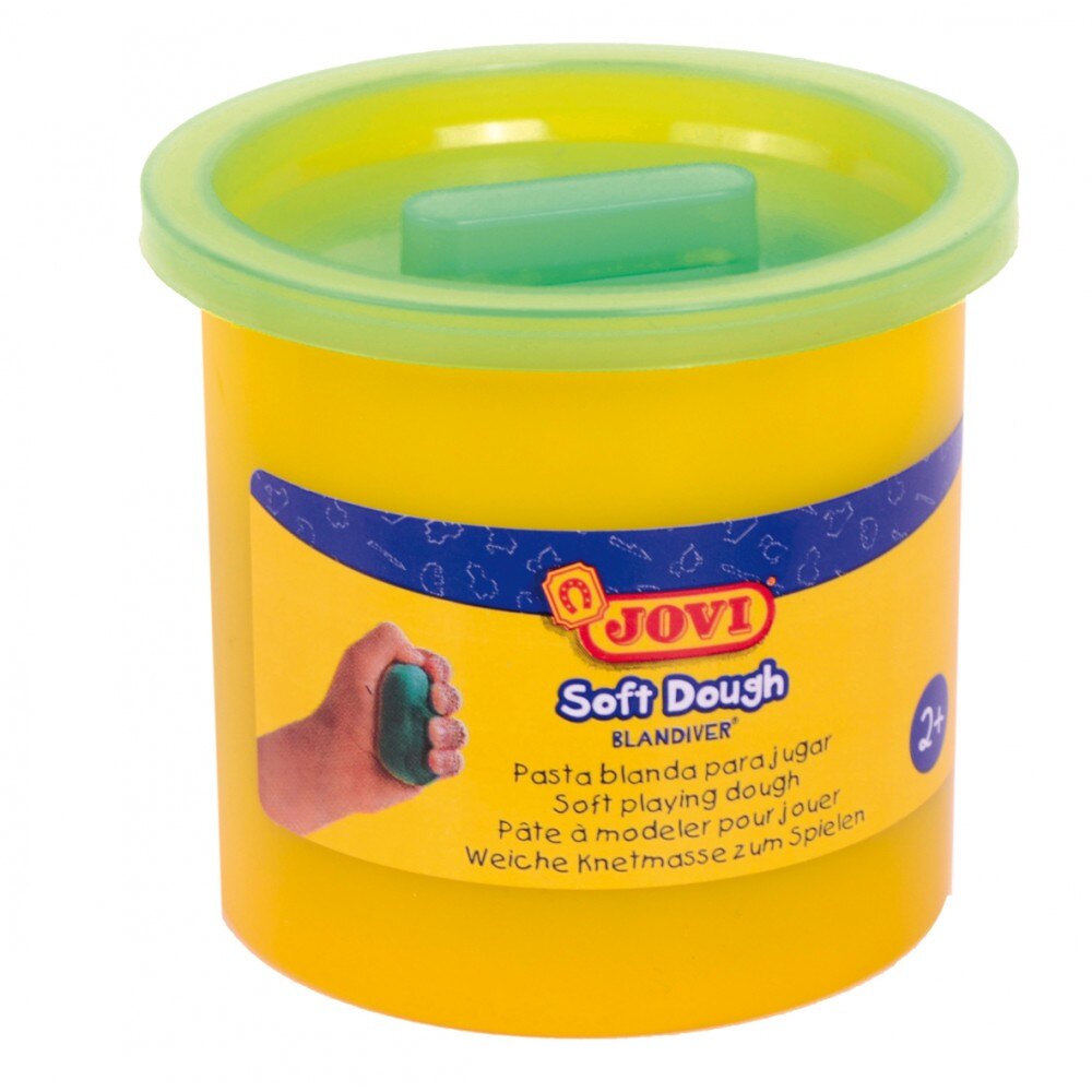 Plastilina Soft verde neon 110g Jovi