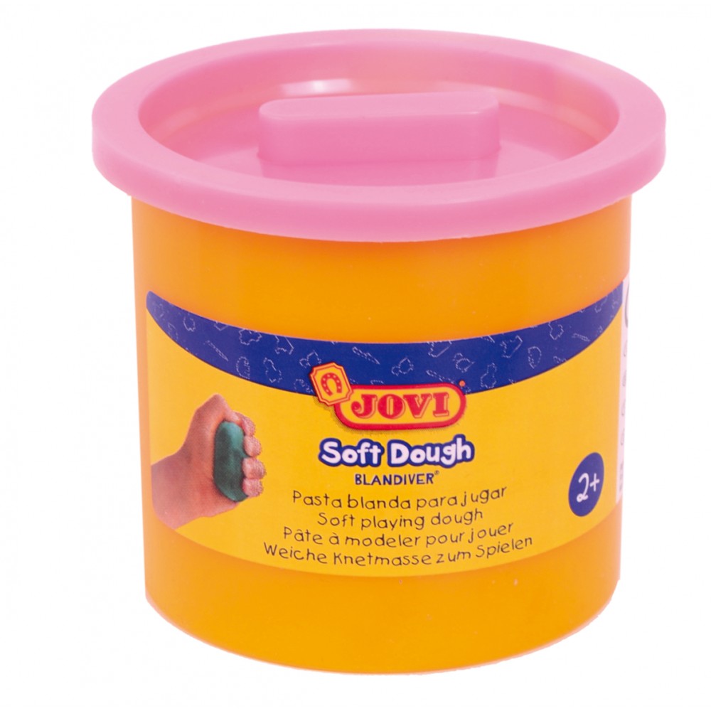 Plastilina Soft roz 110g Jovi