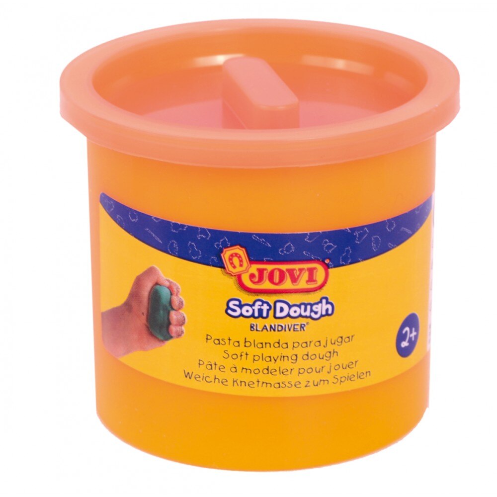 Plastilina Soft portocalie neon 110g Jovi