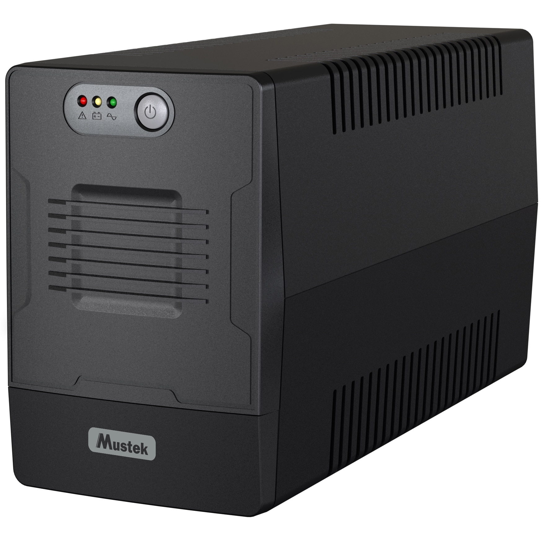 UPS MUSTEK Line Int. fara management, 1000VA/ 600W, AVR, 4 x socket Schuko
