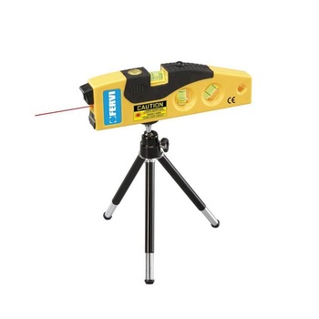 Mini nivela laser cu trepied, Fervi 0449, 4 bule de nivel Mini nivela laser cu trepied, Fervi 0449, 4 bule de nivel