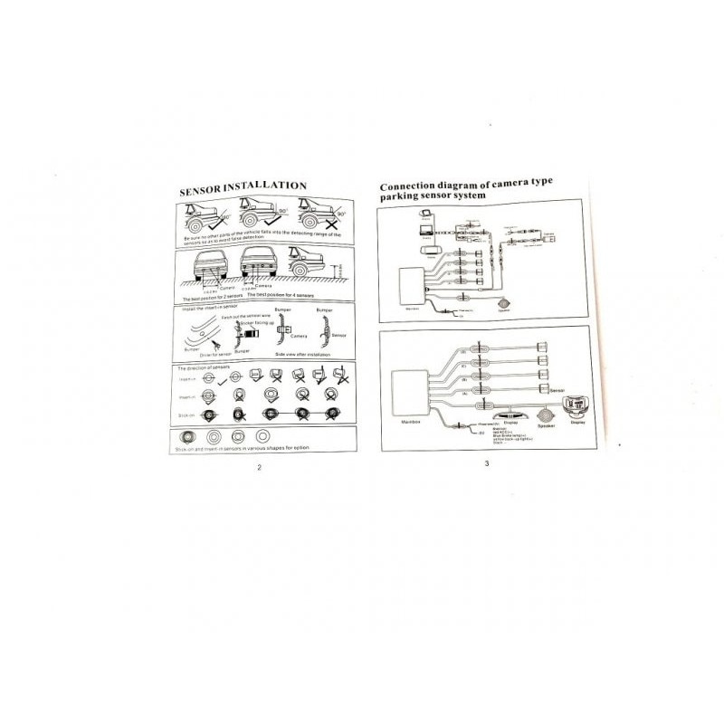 Комплект Парктроник устройство PBauto, 4 датчика - eMAG.bg