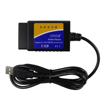 Interfata diagnoza auto Techstar OBD2 USB cu Cip ELM V1.5 Interfata diagnoza auto Techstar OBD2 USB cu Cip ELM V1.5