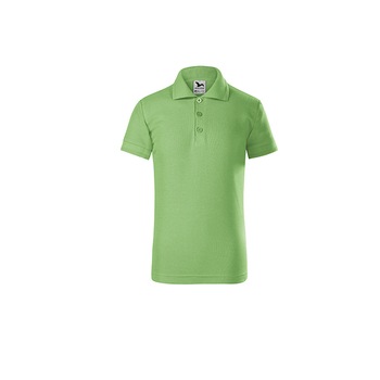 Tricou pique polo copii, Verde Tricou pique polo copii, Verde