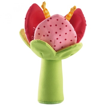 Jucarie zornaitoare, Haba, Gandacelul Trixie, 6luni+ Jucarie zornaitoare, Haba, Gandacelul Trixie, 6luni+