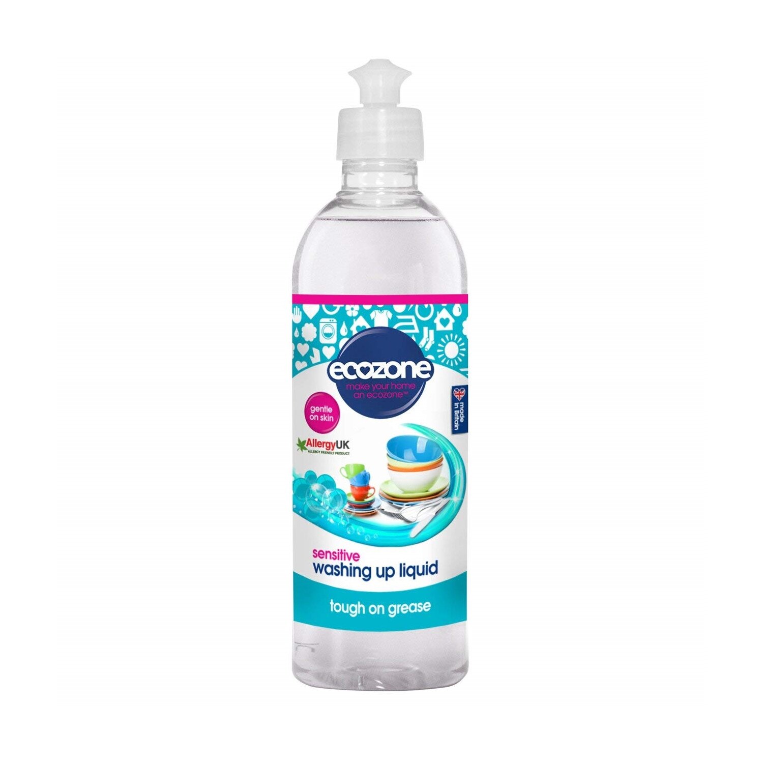 Detergent de vase lichid eco Sensitive Ecozone 500 ml