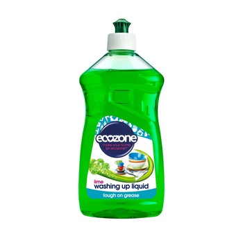 Detergent de vase lichid eco Lime Ecozone 500 ml Detergent de vase lichid eco Lime Ecozone 500 ml