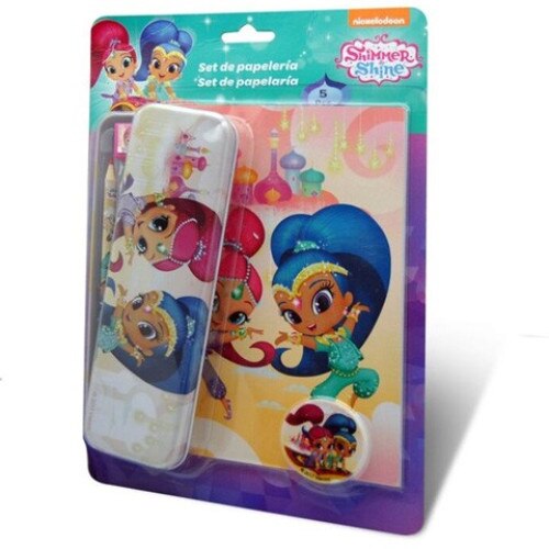 Set de papetarie Shimmer and Shine 9 bucati