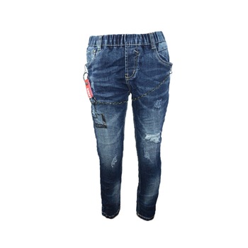 Blugi baieti Happy House PPS-009, Albastru Blugi baieti Happy House PPS-009, Albastru