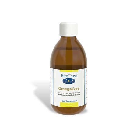 Omegacare Ulei De Peste Cu Portocale Pentru Copii Si Adulti 225ml Biocare Emag Ro