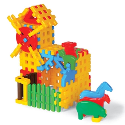 Set de constructie Mario-Inex, 50 piese