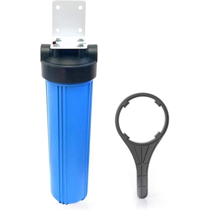 Carcasa Big Blue 20″ cu cheie si suport metal 1 tol