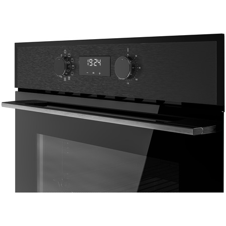 Cuptor incorporabil Teka HSB 630 BLACK, Electric, 70 l, Multifunctional, 8 programe, Touch control, HydroClean PRO, Clasa A+, Negru