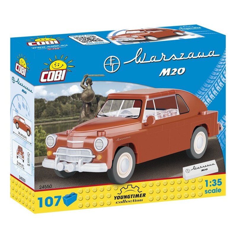 Set creativ Cobi, Warsaw M20, 107 piese