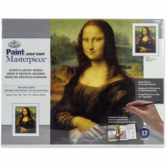 Set pictura artistica pe panza Mona Lisa