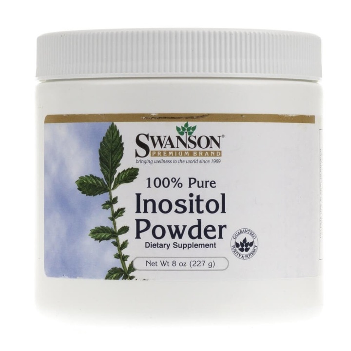 Supliment nutritiv Swanson Inositol pudra, 227 g, 150 portii