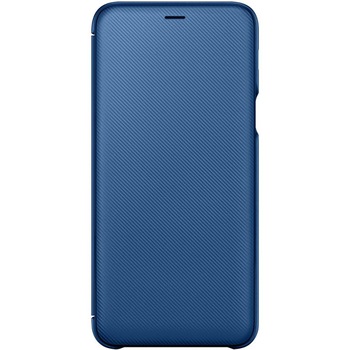 Husa Flip Originala Samsung Wallet Cover A6 Plus 2018 pentru Galaxy A6+ 2018, Albastra Husa Flip Originala Samsung Wallet Cover A6 Plus 2018 pentru Galaxy A6+ 2018, Albastra