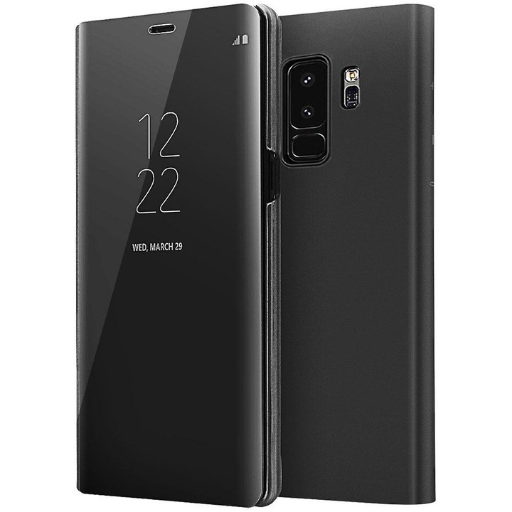 Кейс за Samsung Galaxy S9 Plus Flippy Flip Cover Mirror Black