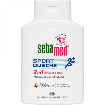 Sampon si gel de dus 2 in 1, Sebamed Sport Dusche pH 5.5, 200ml Sampon si gel de dus 2 in 1, Sebamed Sport Dusche pH 5.5, 200ml
