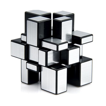 Cub Rubik Mirror 3x3x3 Moyu silver, 28CUB