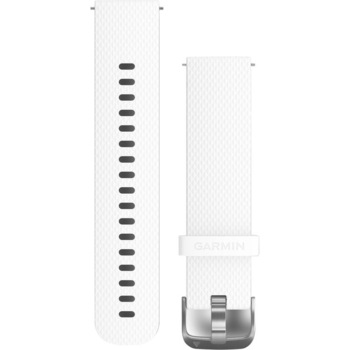 Curea ceas smartwatch Garmin, 20mm, White Curea ceas smartwatch Garmin, 20mm, White