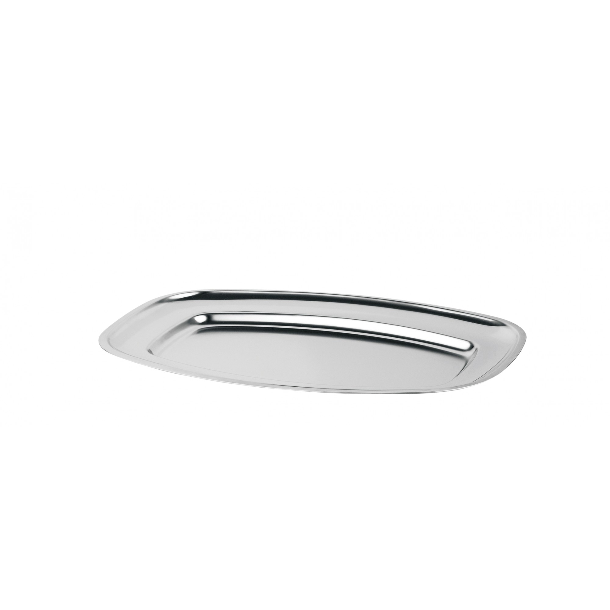 Platou din inox Pyramis, dimensiuni 35x23cm, finisaj lucios