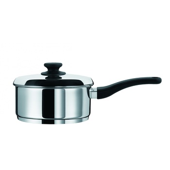 Oala din inox Pyramis ZEON, cu un singur maner, diametru 20cm, capacitate 2,5litri, capac din inox, potrivita pentru toate tipurile de plite Oala din inox Pyramis ZEON, cu un singur maner, diametru 20cm, capacitate 2,5litri, capac din inox, potrivita pentru toate tipurile de plite