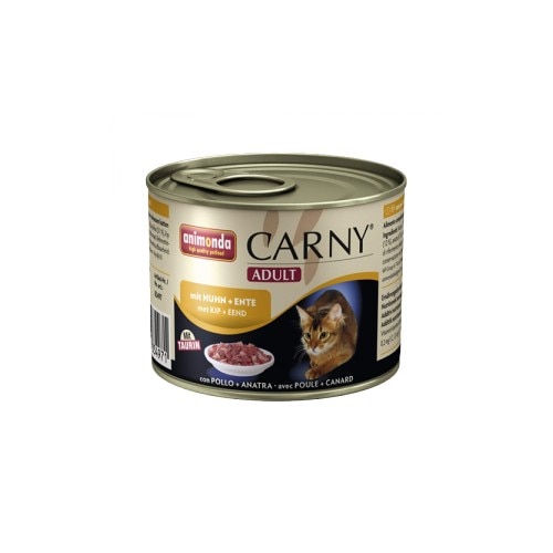 Hrana Umeda pentru Pisici Carny Adult Pui si Rata 200 g