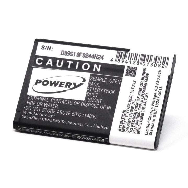 Powery Helyettesítő mobiltelefon akku Samsung SGH-T330 Li-Ion 3,7V 800mAh/2,96Wh