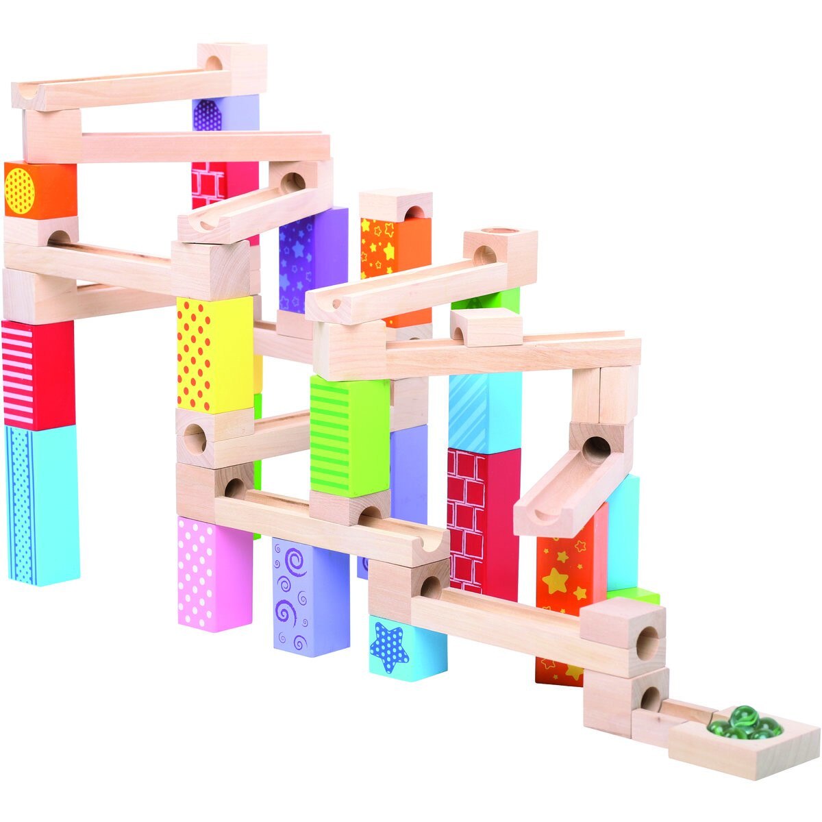 Joc BigJigs Marble Run din lemn