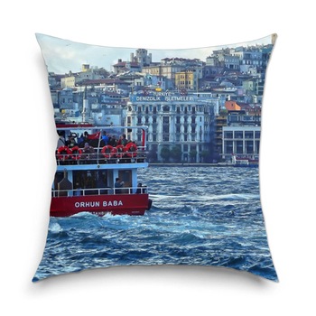 Perna decorativa Istanbul Turcia 40 x 40 cm Perna decorativa Istanbul Turcia 40 x 40 cm