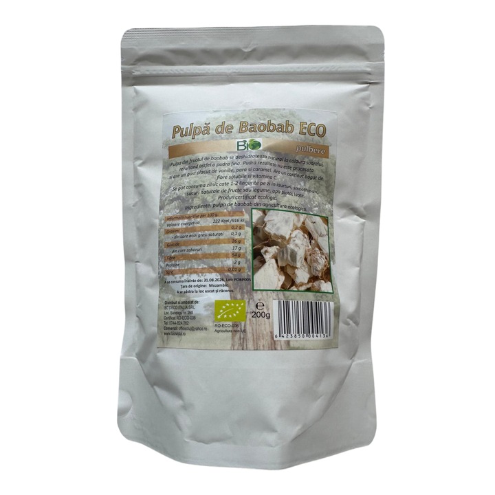 Pulpa baobab ECO 200 g
