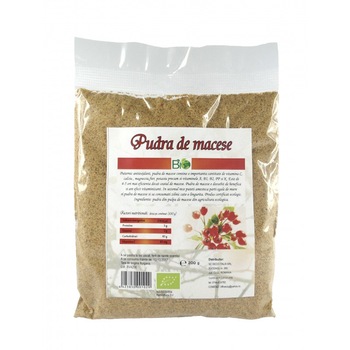 Pudra de macese ECO 200 g Pudra de macese ECO 200 g