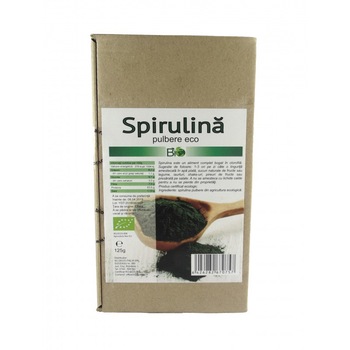 Spirulina pulbere ECO 125 g Spirulina pulbere ECO 125 g