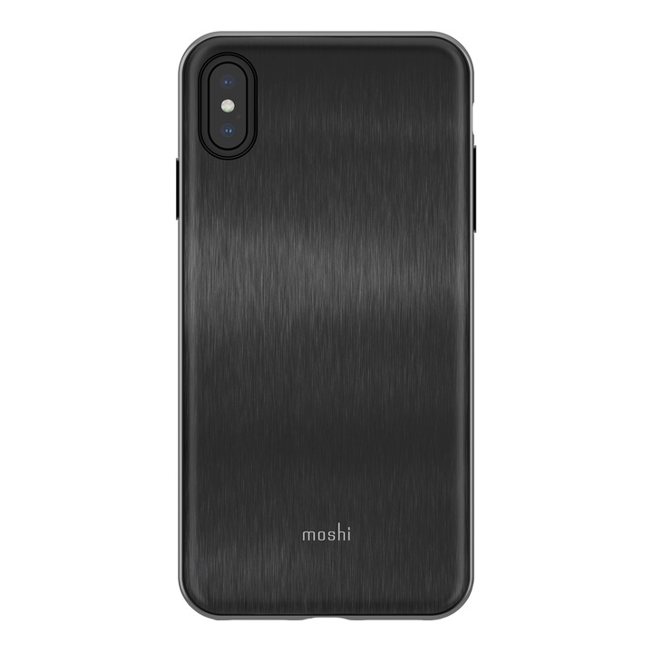 Протектор Moshi iGlaze за Apple iPhone XS Max, Armour Black
