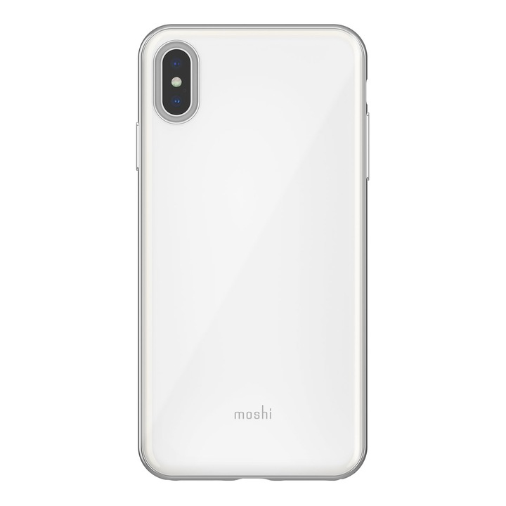 Протектор Moshi iGlaze за Apple iPhone XS Max, Pearl White