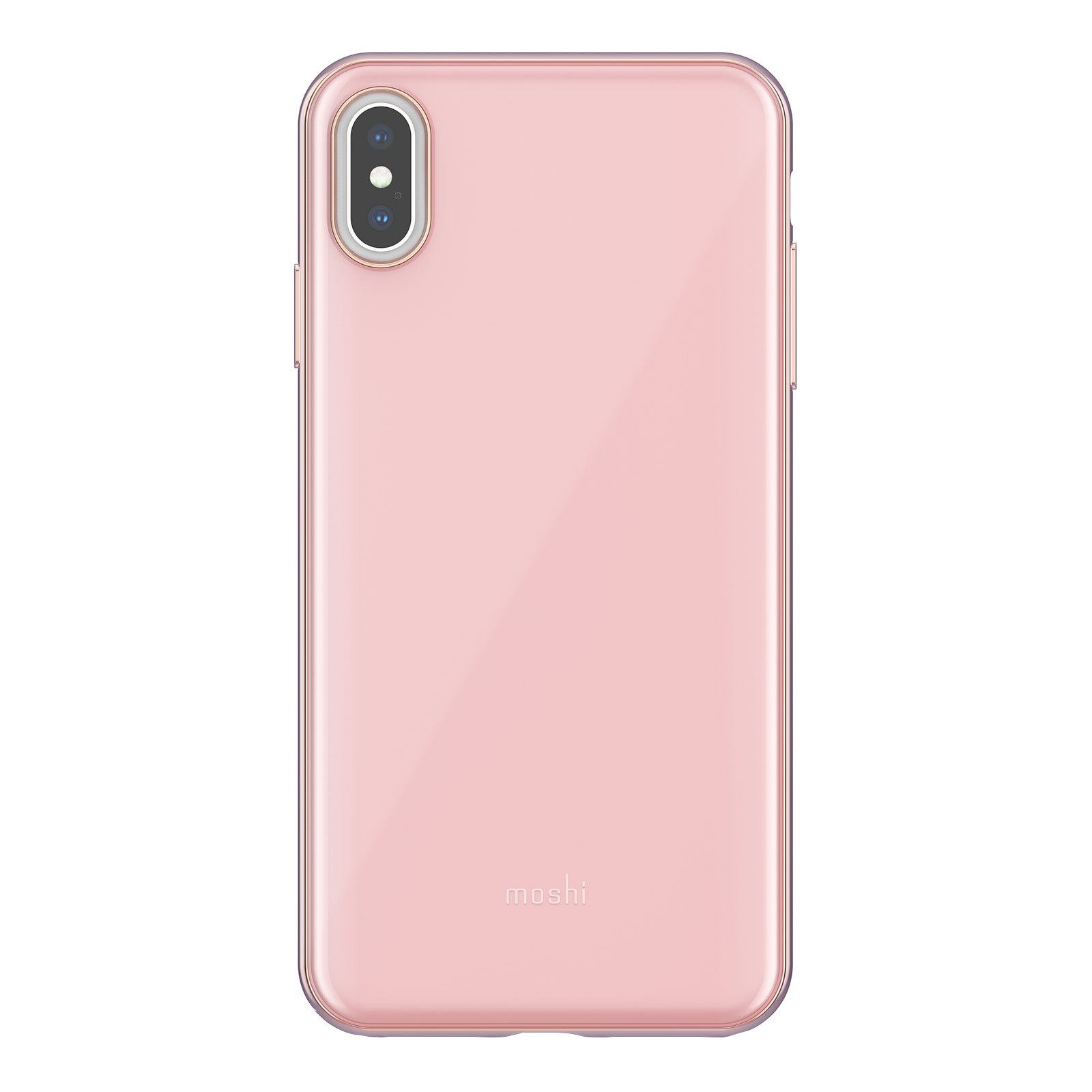 Husa de protectie Moshi iGlaze pentru Apple iPhone XS Max, Taupe Pink