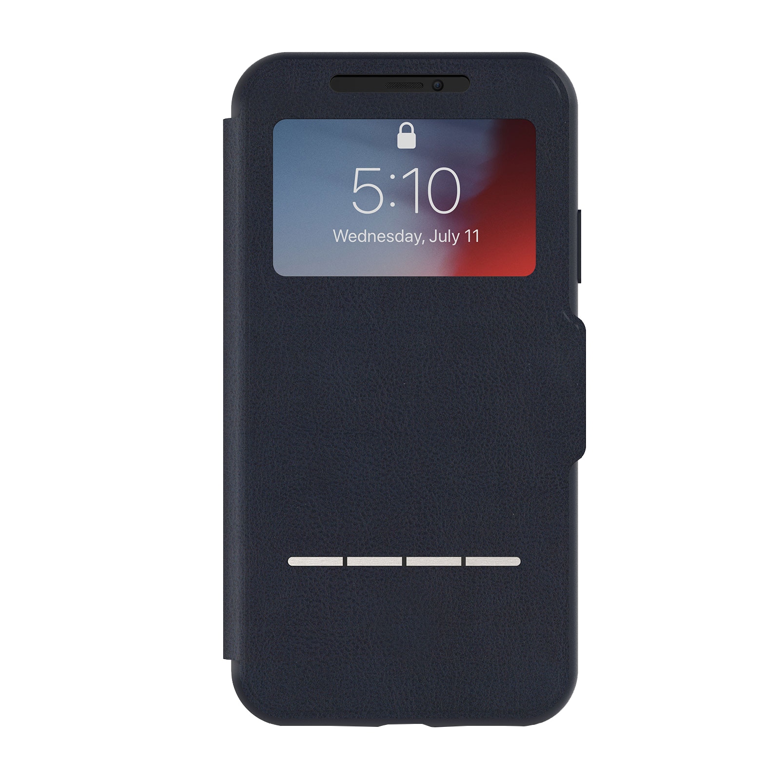 Husa de protectie Moshi SenseCover pentru Apple iPhone XR, Midnight Blue