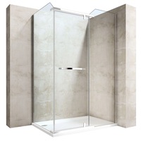 cabina dus 80x120 cm usa batanta si perete fix sticla esg 8 mm transparenta ego-13 imagen 41_0_
0