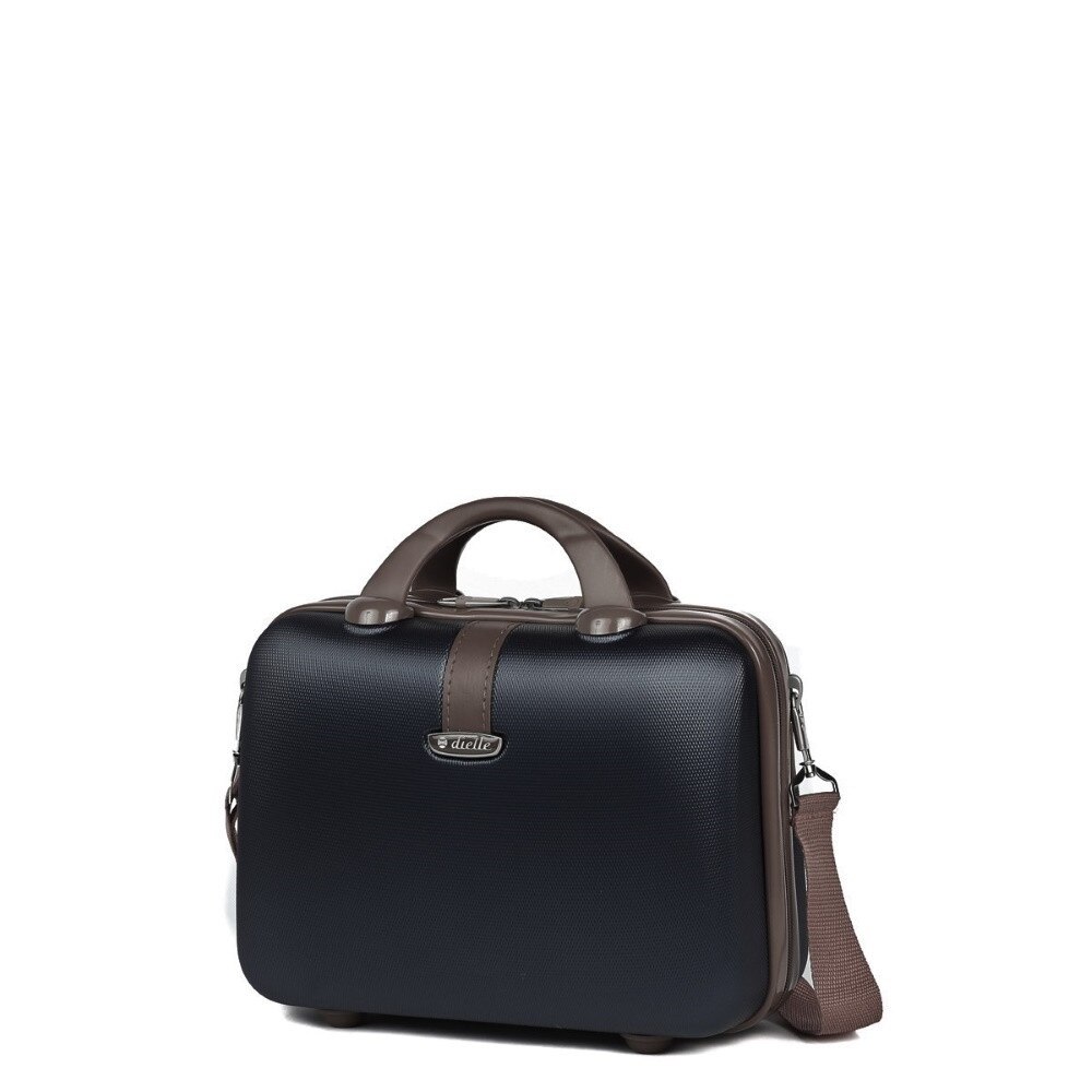 Geanta Beauty Case, Dielle, ABS, Antracit, 2.5 litri