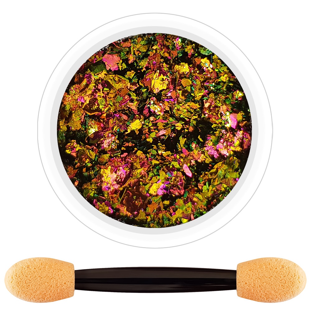 Pigment Unghii Chrome Flakes, Nr. 004